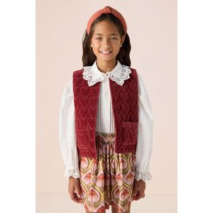 Sissy-Boy - Blouse - Wit - Kanten Kraag - Lange Pofmouwen