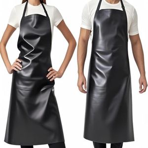 PromoHome Waterdicht Beschermschort - Duurzame Rubberen Schort voor Keuken en Werk