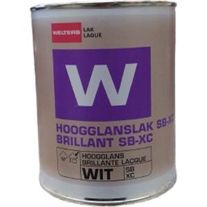 Welters lak hoogglans voor buiten ral 9001 cremewit 1 liter