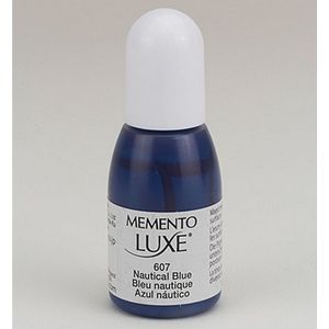 Tsukineko Memento Luxe Reinker Nautical Blue