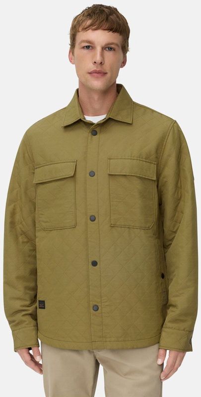 camel active - Overshirt - Mossteen - Met Zijzakken
