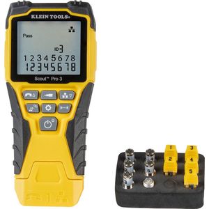 Klein Tools - VDV501-851 Scout Pro 3 - Kabeltester - Meetbereik Audio/Video Netwerk Telecommunicatie
