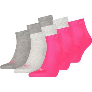 SOKKEN 9 paar Puma unisex kwartsokken, sneakers maat. 35 - 49 voor dames- en herensokken