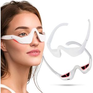 Oogmassageapparaat - Rood licht - Oogverzorging - EMS - Vermindert Donkere Kringen en Fijne Lijntjes