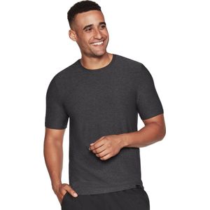 Skechers Go Dri All Day Tee, Mannen, Grijs, T-shirt, maat: M