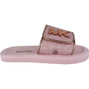 Michael Kors Meisjes Slipper Roze MK100947 Eli Carroll