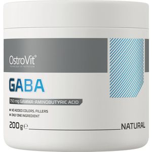 OstroVit - GABA - 200 g - 100% natural Bevat alleen pure gamma-aminoboterzuur - GABA supplement - 0.2 Kilo