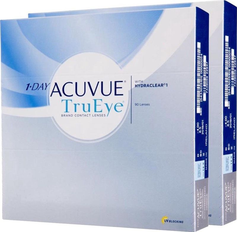 Johnson & Johnson - 1-Day Acuvue TruEye - Daglenzen - 180 pack - BC 9,00