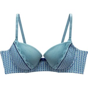 Pomm'Poire - ROSE - Push-up Beha - Met Beugels - Microvezel - Plantaardig Strikmotief