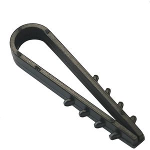 Kortpack - Plugklem rond - Ø8mm - Zwart - 43mm x 11mm - 100 stuks per verpakking - (099.8981)