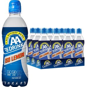 AA Drink Iso Lemon 0,5ltr (12 flesjes, incl. statiegeld & verzending)