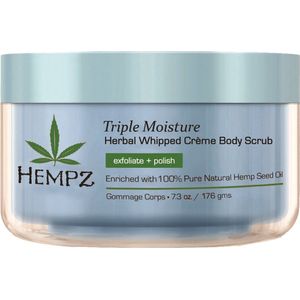 Hempz Triple Moisture Herbal Whipped Creme Body Scrub