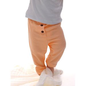 RobyKris Baby Broeken 2 stuks - Katoen - Wit/perzik - Maat 62-68