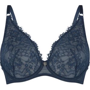 LingaDore - Beugel BH - Sparkling Blue - Niet Voorgevormd