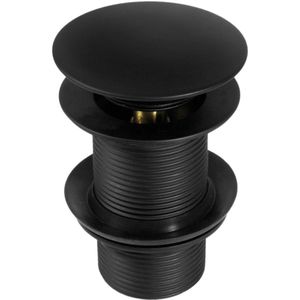 Sanifun luxe clickwaste 5/4 Bobo Zwart zonder overloop