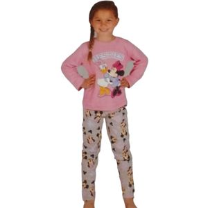 Pyjama meisjes - Minnie Mouse - Maat 128/134
