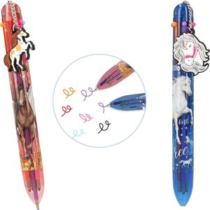 Depesche - Miss Melody gelpen met 6 kleuren - 1 stuk