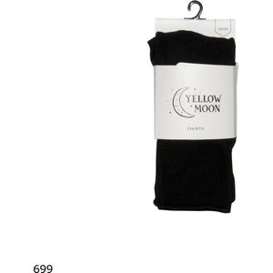 Katoenen kindermaillot - effen - blauw - maat 98-104