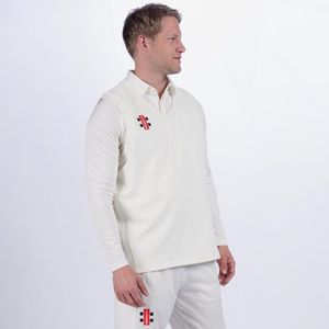 Gray-Nicolls Cricket SLIPOVER PRO PERF IVORY 2XS 2 Extra Small - Ivory