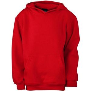 James and Nicholson Kinderen/Kinderkapjes Sweatshirt (Tomatenrood)