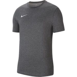 Nike Nike Park20 Sportshirt - Maat L  - Mannen - donkergrijs - wit