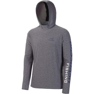 UV Beschermende Heren Hoodie met Lange Mouwen voor Vissen