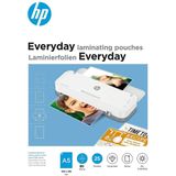 HP 9155 Everyday Lamineerfolies A5 - Lamineerhoezen voor Warm Lamineren - Transparant - 80 Micron - 25 Stuks