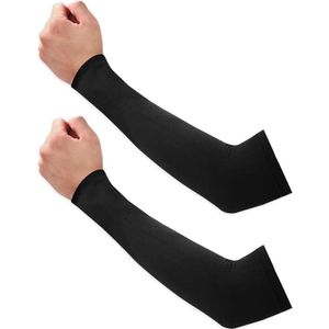 2 stuks ademende anti-UV-armmouwen voor volleybal, fietsen, basketbal, hardlopen, werken in de buitenlucht, spelen