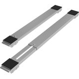 Wasophoogte® Meubelroller - meubelverplaatser -Wasmachine verhoger - Multifunctioneel - RVS - Tot 300kg