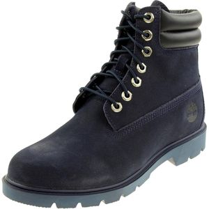 Timberland 6-inch Basic Herenlaarzen Laarzen Waterdicht marineblauw Nubuck