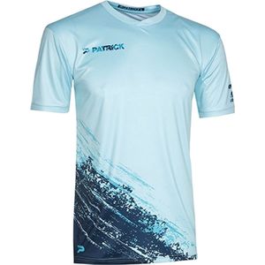 Patrick Match Limited 2023 Shirt Korte Mouw Heren - Hemelsblauw | Maat: L