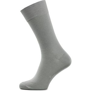 Carlo Lanza - Lichtgrijze katoenen herensokken