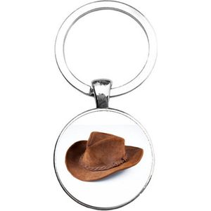 Sleutelhanger Glas - Cowboyhoed
