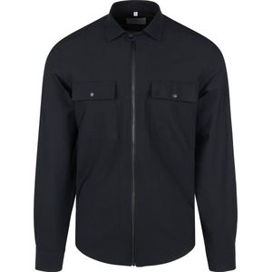 Suitable - Jacket Shirt Donkerblauw - Heren - Maat XL - Modern-fit