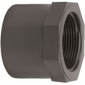 Druk PVC lijmring - 50mm x 1-1/4 - 16 bar