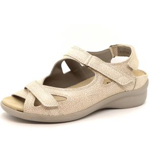 Durea Dames Sandaal - 7376-219-0192 Beige - Wijdte K - Maat 7 (40.5)