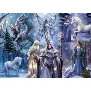 Anne Stokes - Winter Fantasy Puzzel 1000 Stukjes