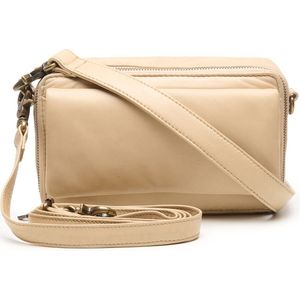 Chabo Bags - Donna Plain -Crossover - Schoudertas - Crossover - Leer - Creme