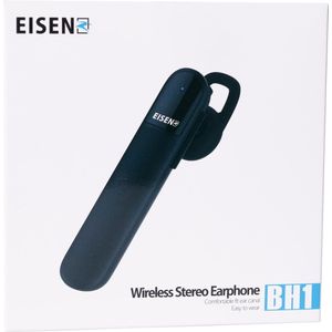 Eisenz BH1 Wireless Stereo Earphone - Bluetooth - Zwart