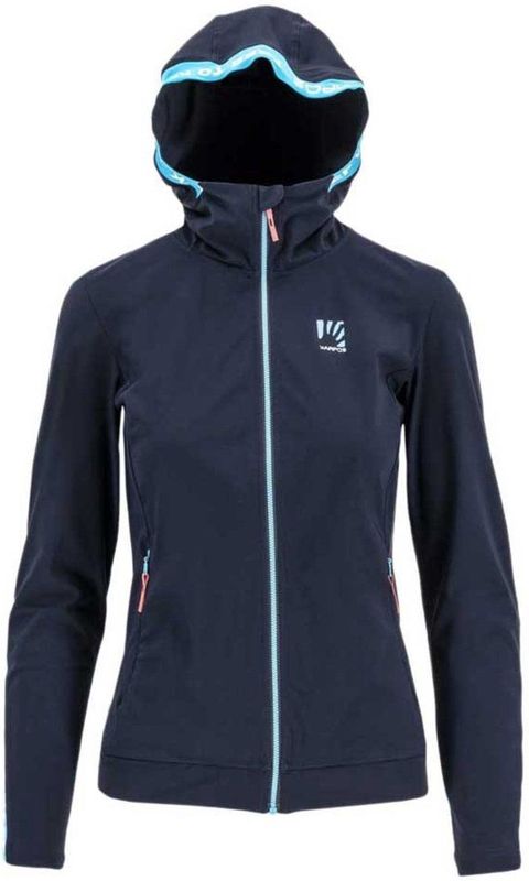 Jas - Blauw - 74% Polyamide 26% Elasthaan - YKK Ritssluiting