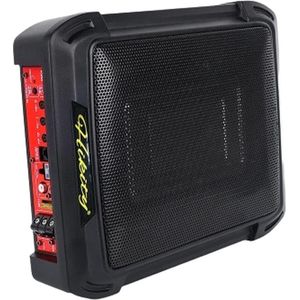 Podofo - Auto Subwoofer Audio -1000W - Auto Auto Versterker Subwoofer - Voertuig Audio - Hoog Vermogen - Pure Lage Muziek Auto Luidsprekers - Onder Stoel Subwoofer - 34.5x26x8CM - Zwart