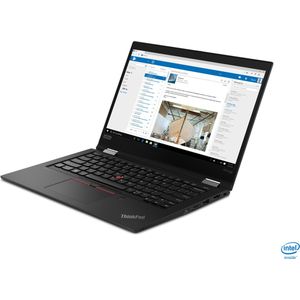 Lenovo ThinkPad X13 Yoga Gen 1 Intel® Core™ i5 i5-10210U Hybride (2-in-1) 33,8 cm (13.3"") Touchscreen Full HD 8 GB DDR4-SDRAM 256 GB SSD Wi-Fi 6 (802.11ax) Windows 10 Pro Zwart