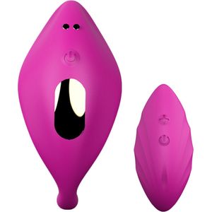 TipsToys Draagbare Vibrator Vibrerende slipjes - Clitoris 5.0 Afstandsbediening SexToy Vrouwen paars