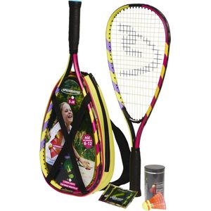 Junior Set – De originele speed-badminton/crossminton-set voor kinderen, incl. 2 FUN Speeders® en een tas