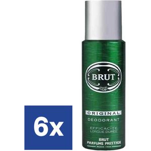 Brut Original Deo Spray - 6 x 200 ml