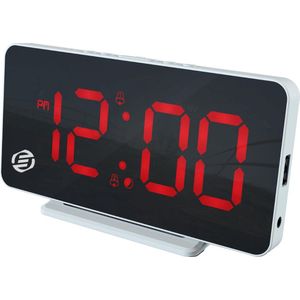 Equivera Wekkerradio Op Netstroom - Klokradio - Wekkerradio - Klokradio Met Wekker - Wekkerradio Dab - Wekker Dab Radio