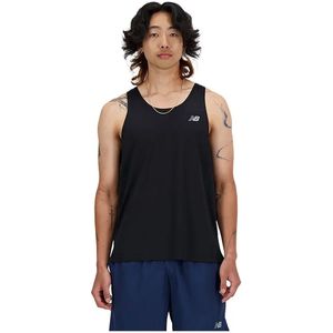 New Balance - Sport Essentials - T-shirt - Zwart - Ademend - Mouwloos