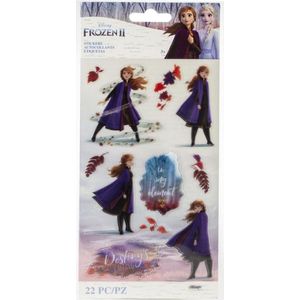 Disney - Frozen 2 - Stickers Anna - 22 stuks