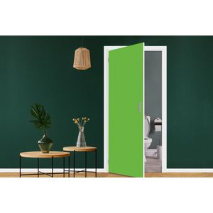 Deursticker Groen - Kleuren - Natuur - 80x205 cm - Deurposter