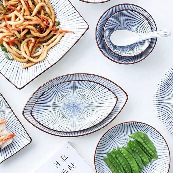 Vaisselle japonaise Fine Asianliving Collection Soshun Grey - Plat